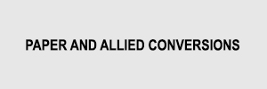 Zigma Marketing - PAPER AND ALLIED CONVERSIONS